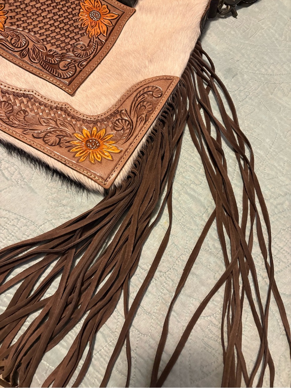 Myra Bag Fantaisie Hand Tooled Bag - Picture 6 of 11